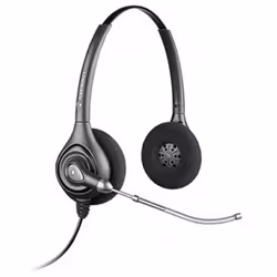 POLY HW261H, Avec fil, Bureau/Centre d'appels, 150 - 6800 Hz, 74 g, Casque, Noir