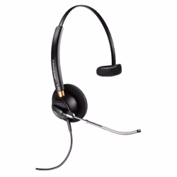 POLY EncorePro HW510V, Avec fil, Bureau/Centre d'appels, 100 - 6800 Hz, 50 g, Casque, Noir
