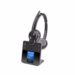 POLY Savi 8420, Sans fil, Bureau/Centre d'appels, 160 g, Casque, Noir