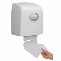Aquarius 6953 distributeur de serviettes en papier Distributeur de papier-toilettes en rouleau Blanc