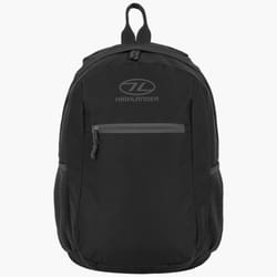Highlander Dublin sac à dos Sac à dos normal Noir Nylon, Polyester