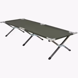 Highlander FUR041-GN, Lit individuel, 120 kg, 600 D, 6 kg, Vert, Polyester