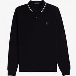 Polo à Manches Longues - Fred Perry - M3636 - Noir - Regular - Homme