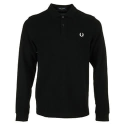 Polo manches longues Fred Perry Plain