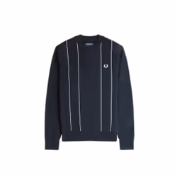 Sweatshirt fines rayures Fred Perry