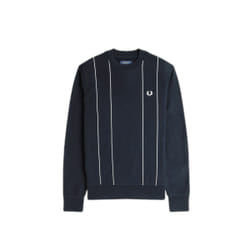 Sweatshirt fines rayures Fred Perry
