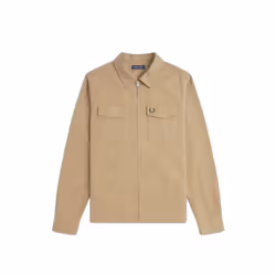 Surchemise sergé zippé Fred Perry