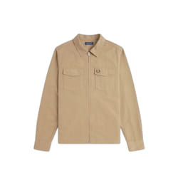 Surchemise sergé zippé Fred Perry