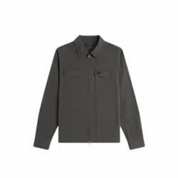 Surchemise sergé zippé Fred Perry