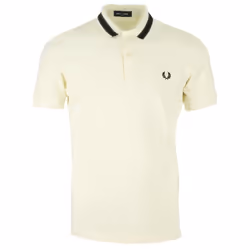 Polo - Fred Perry - Medal Stripe - Piqué de coton - Coupe regular - Col à rayures multicolores