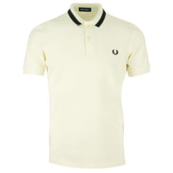 Polo - Fred Perry - Medal Stripe - Piqué de coton - Coupe regular - Col à rayures multicolores