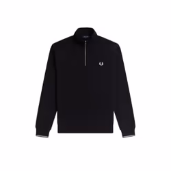 Sweatshirt avec demi fermeture zippée Fred Perry