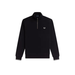Sweatshirt avec demi fermeture zippée Fred Perry