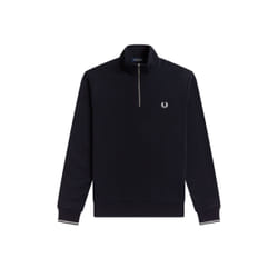 Sweatshirt avec demi fermeture zippée Fred Perry