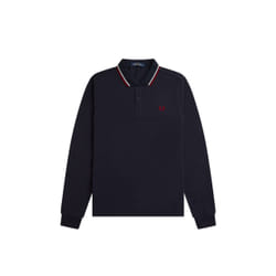 Polo manches longues Fred Perry Twin Tipped