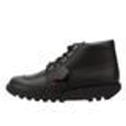 Bottes - Kickers - Kick Hi Core - Cuir Noir - Lacets - Haute Tige