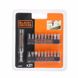 Black & Decker A7074-XJ, 20 pièce(s), 21 pièce(s)