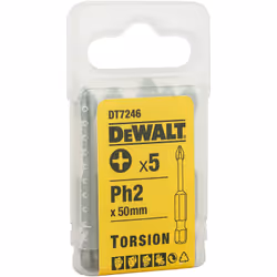 DeWALT DT7246-QZ, 5 pièce(s), Phillips, 60 g, 450,1 mm, 350 mm, 150,1 mm