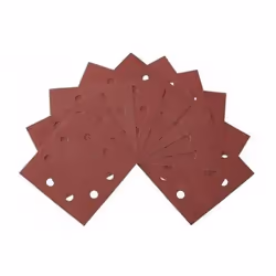10 feuilles abrasives pour ponceuses vibrantes DEWALT DT3023-QZ Liaison par colle résine résistant à la chaleur, idéal pour l ...