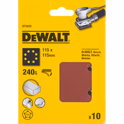 DeWALT DT3025-QZ Accessoire de ponceuse 10 pièce(s)