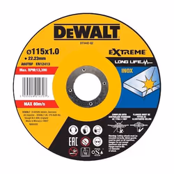 Disque abrasif DeWalt DT3442-QZ; 115x22,23 mm