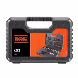 Ensemble d'outils Black & Decker A7218-XJ; 53 unités