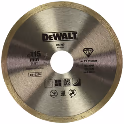 Disque à tronçonner diamanté DeWalt DT3703-QZ; 115 mm