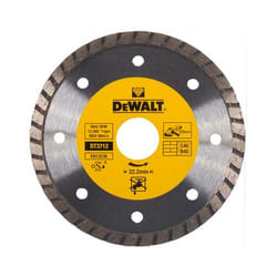 DeWALT DT3712-QZ lame diamant 12,5 cm Lame diamant à rebord turbo