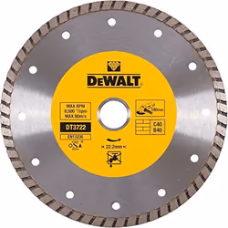 Disque à tronçonner diamanté DeWalt DT3722-QZ; 180 mm