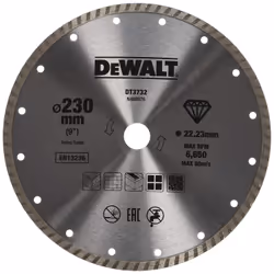 Disque à tronçonner diamanté DeWalt DT3732-QZ; 230 mm