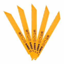 Lames scie sabre DeWalt DT2387-QZ; 203 mm; 5 unités