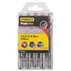 Jeu de forets à béton Stanley FatMax; SDS-plus; 5-10 mm; 5 unités
