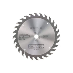 Lame de scie DeWalt; 184x2,6x16,0 mm; Z28; 25°