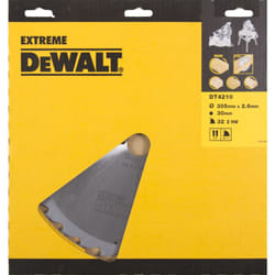 Lame de scie DeWalt; 305x2,6x30,0 mm; Z32; -5°