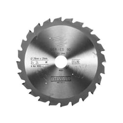 Lame de scie DeWalt; 216x2,6x30,0 mm; Z24; -5°