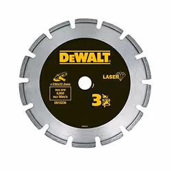 Disque à tronçonner diamanté DeWalt DT3761-XJ; 125 mm