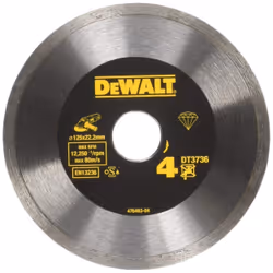 Disque à tronçonner diamanté DeWalt DT3736-XJ; 125 mm