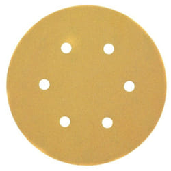 Disque abrasif velcro pour ponceuses excentriques grain 40 - 6 perforations ø 150 mm - Dewalt