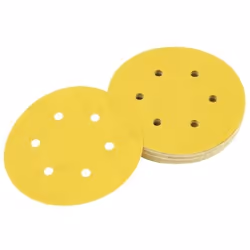 DEWALT - Disque abrasif velcro pour ponceuses excentriques grain 180 - 6 perforations ø 150 mm Caractéristiques principales d ...