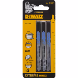 Lames pour scie sauteuse DeWalt EXTREME; 3 unités