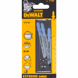 Lames pour scie sauteuse DeWalt T118BF; 3 unités