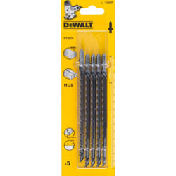 Lames pour scie sauteuse DeWalt T344DP; 5 unités