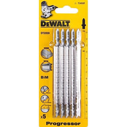 Lames pour scie sauteuse DeWalt T345XF; 5 unités