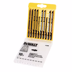 Lames pour scie sauteuse DeWalt DT2290; 10 unités