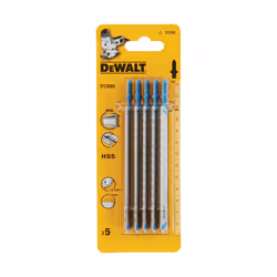 DeWALT DT2085-QZ Lame de scie sauteuse, à chantourner et sabre Lames de scie sauteuse 5 pièce(s)