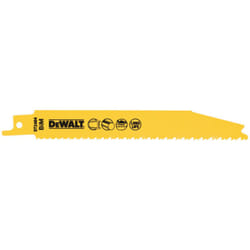 Lame de scie alternative Dewalt bim métal 152mm 5 pièces