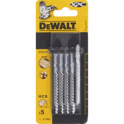 Lames pour scie sauteuse DeWalt T119BO; 5 unités