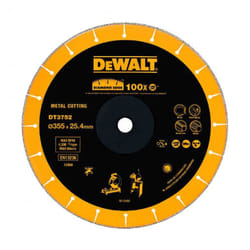 Disque à tronçonner diamanté DeWalt DT3752-QZ; 355 mm