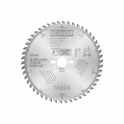 Lame de scie DeWalt DT4345; 250x30 mm; 50T