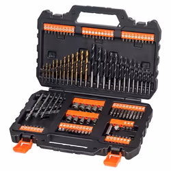 Jeu de forets et de tournevis Black & Decker A7200-XJ; 109 unités